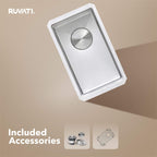 Ruvati Gravena — Tarja de Bar / Prep en Acero Inoxidable — Acero Inoxidable — 1