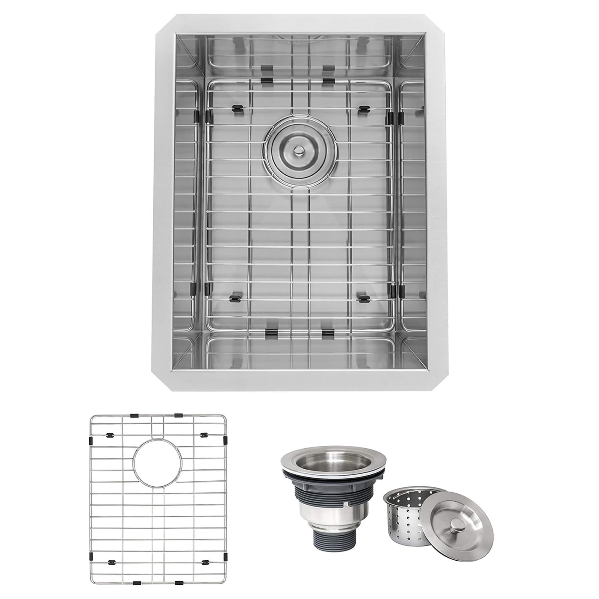 Ruvati Nesta — Tarja de Bar / Prep en Acero Inoxidable — Acero Inoxidable