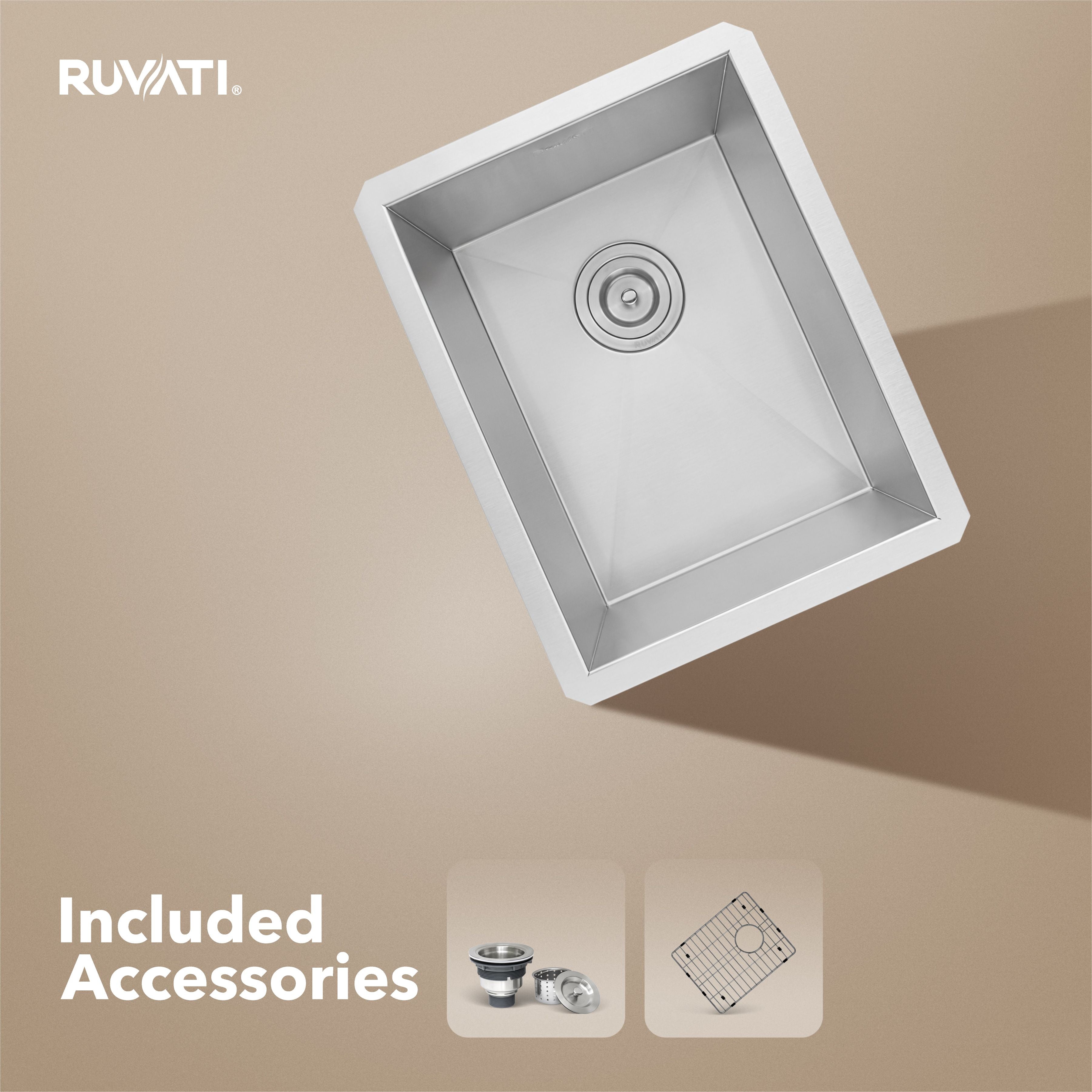 Ruvati Nesta — Tarja de Bar / Prep en Acero Inoxidable — Acero Inoxidable — 2