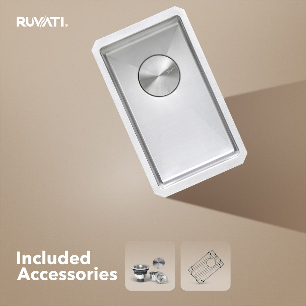 Ruvati Gravena — Tarja de Bar / Prep en Acero Inoxidable — Acero Inoxidable — 1
