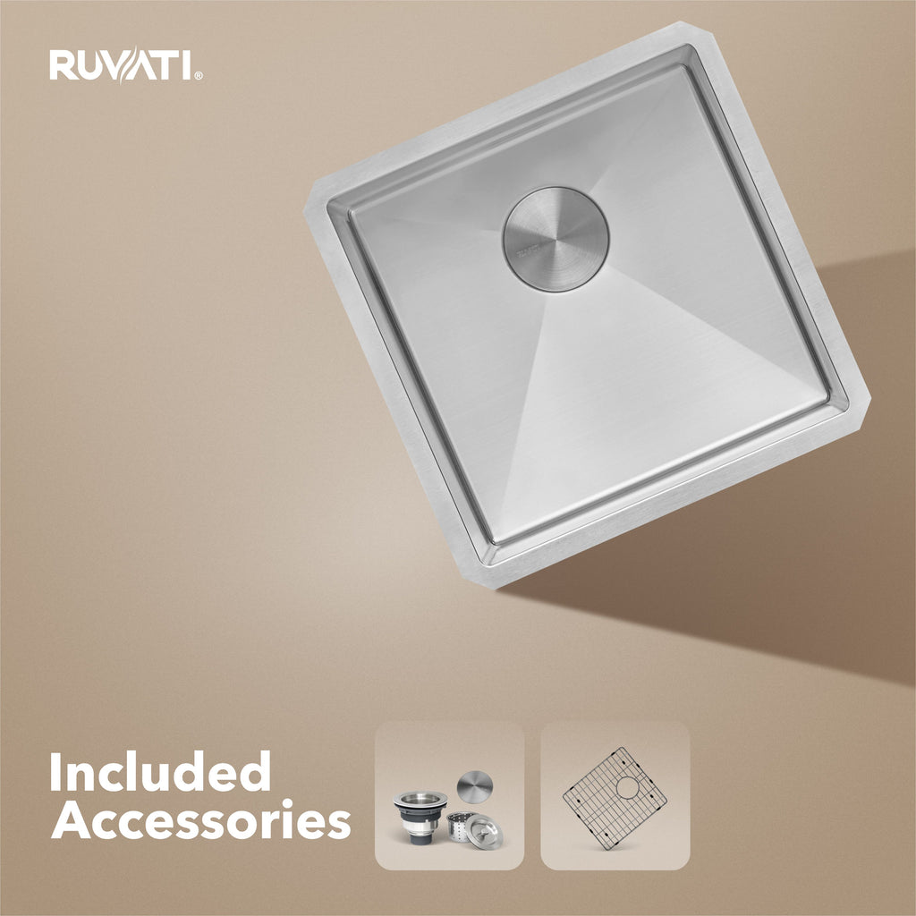 Ruvati Gravena — Tarja de Bar / Prep en Acero Inoxidable — Acero Inoxidable — 2