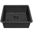 Ruvati Terraza — Tarja de Bar / Prep en Acero Inoxidable — Negro Gunmetal — 1