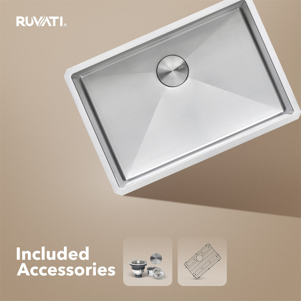 Ruvati Gravena — Tarja de Cocina en Acero Inoxidable — Acero Inoxidable — 2