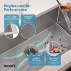 Ruvati Gravena — Tarja de Cocina en Acero Inoxidable — Acero Inoxidable — 3