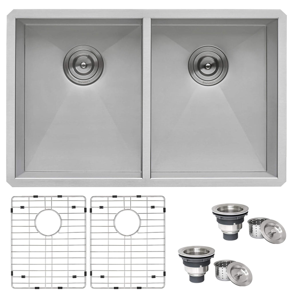 Ruvati Nesta — Tarja de Cocina en Acero Inoxidable — Acero Inoxidable