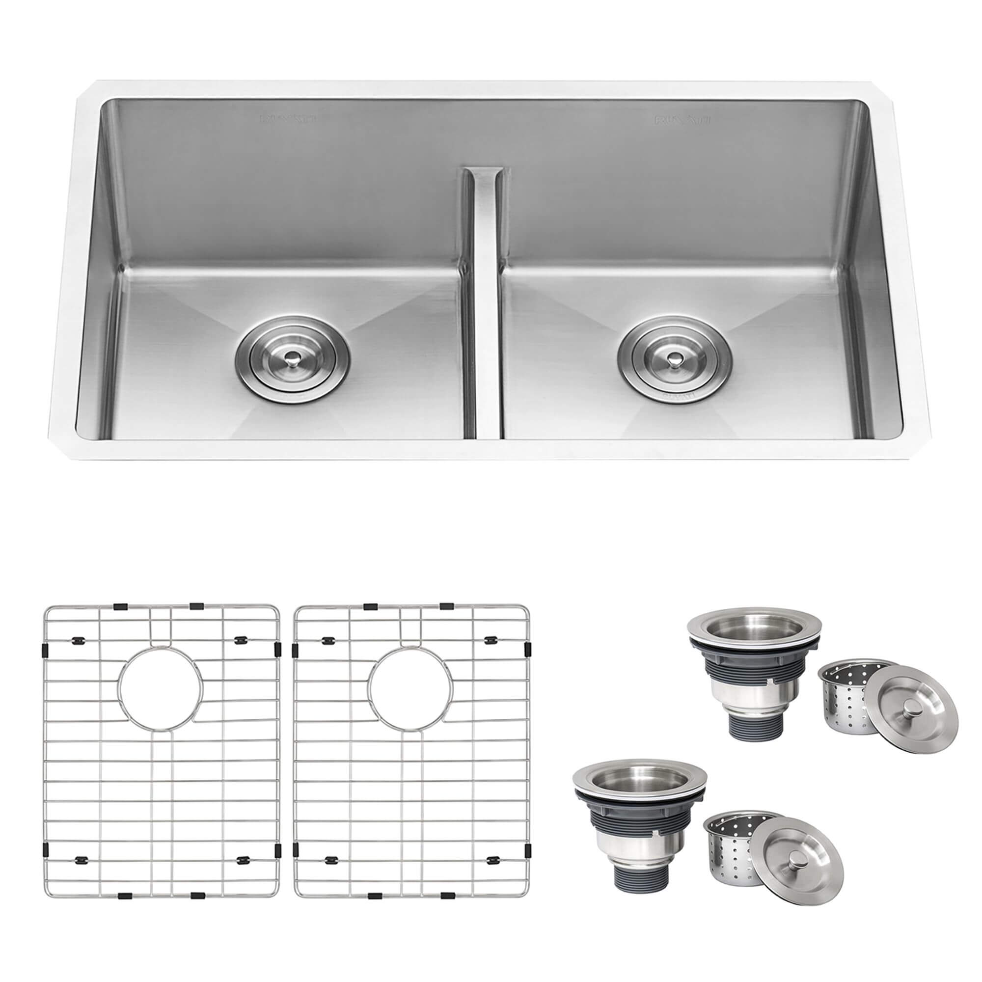 Ruvati Urbana — Tarja de Cocina en Acero Inoxidable — Acero Inoxidable