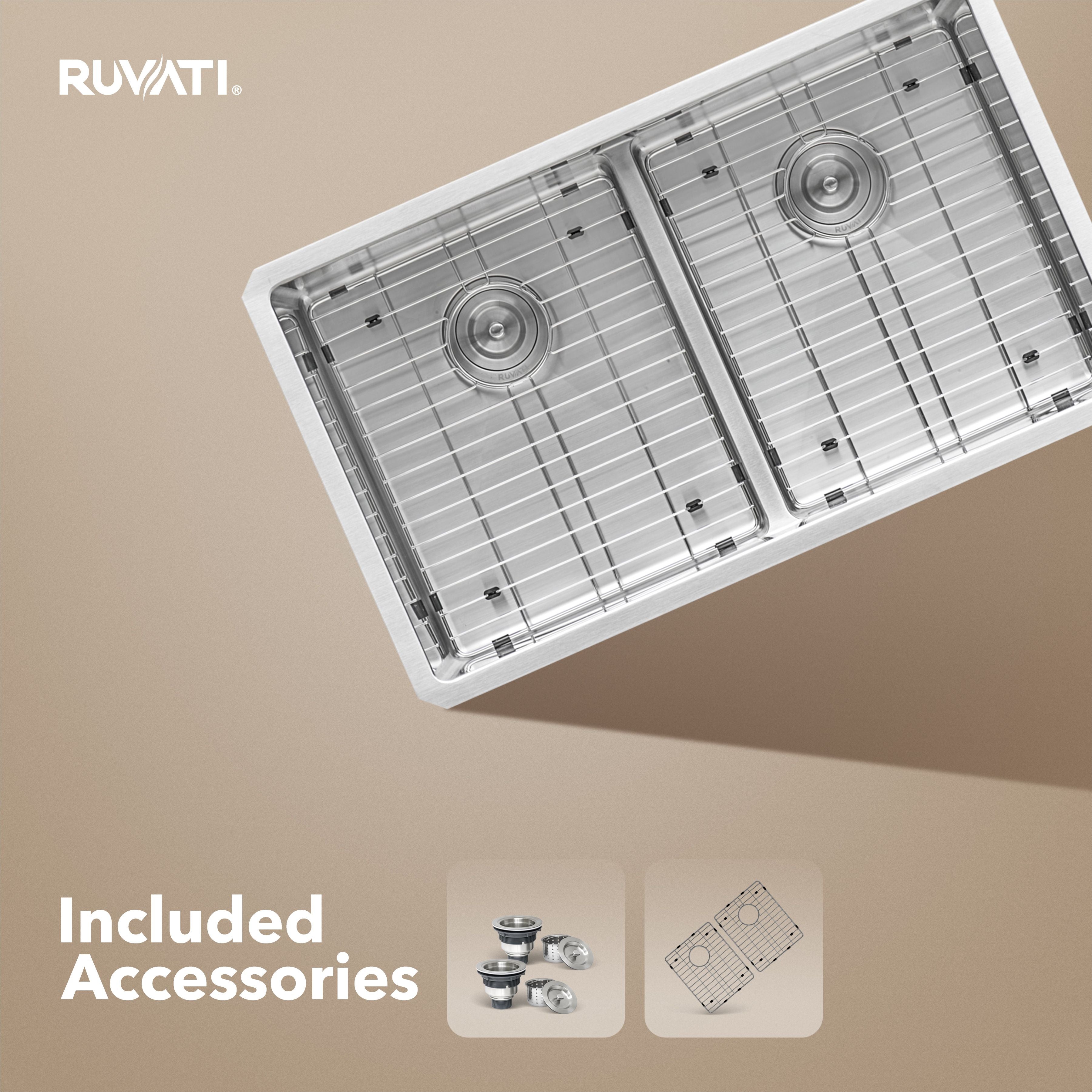 Ruvati Urbana — Tarja de Cocina en Acero Inoxidable — Acero Inoxidable — 2