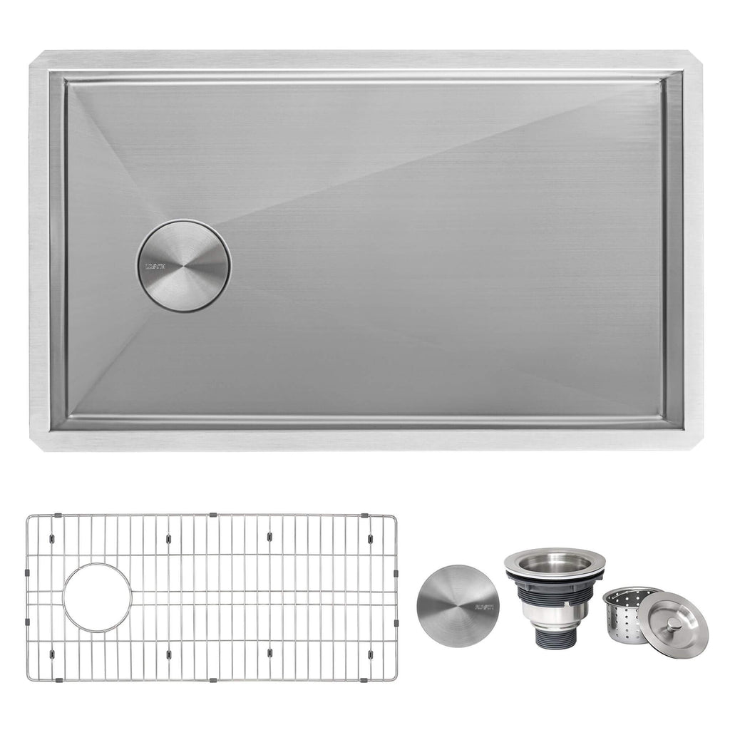 Ruvati Tribeca — Tarja de Cocina en Acero Inoxidable — Acero Inoxidable