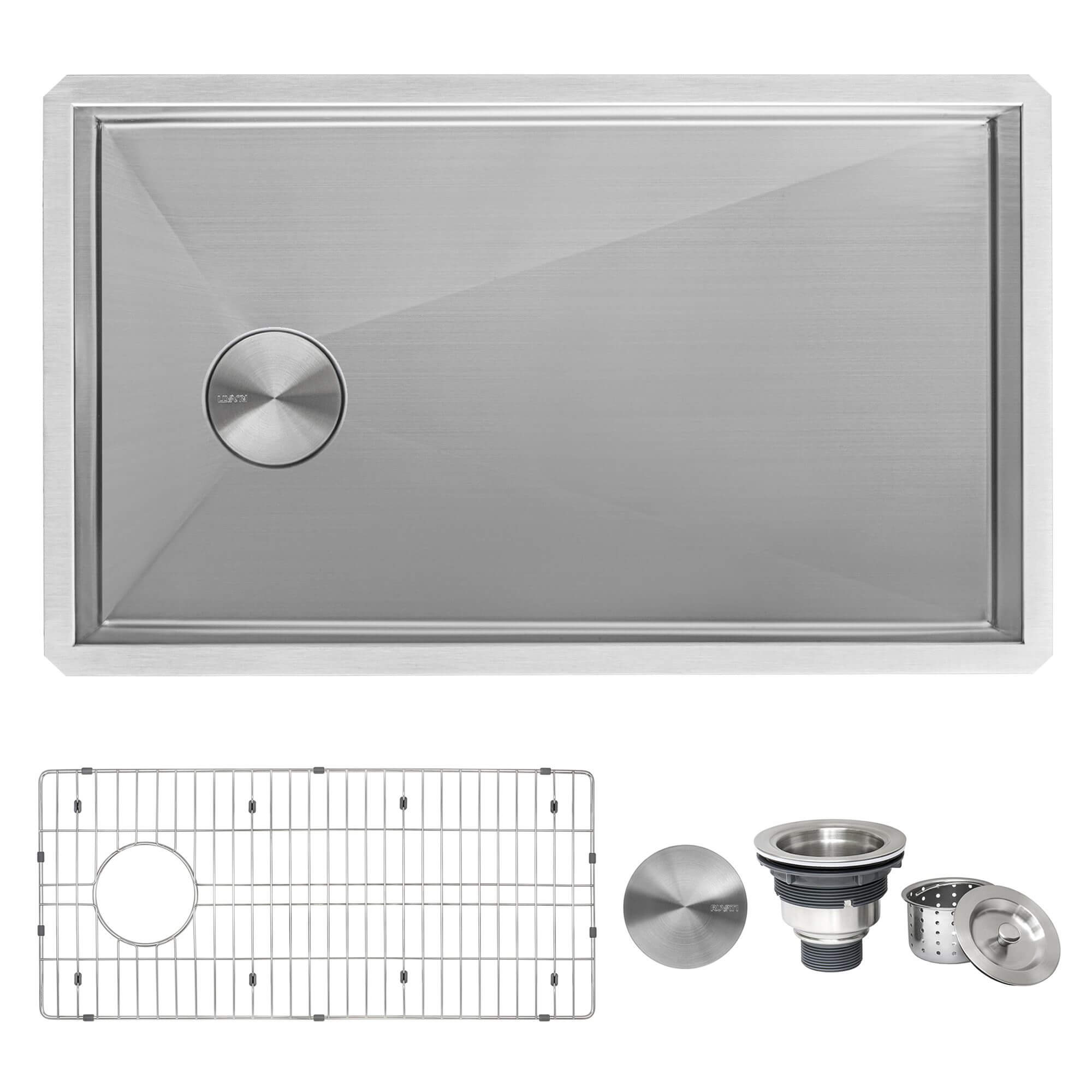 Ruvati Tribeca — Tarja de Cocina en Acero Inoxidable — Acero Inoxidable
