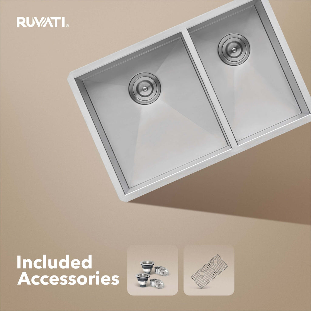 Ruvati Nesta — Tarja de Cocina en Acero Inoxidable — Acero Inoxidable — 1
