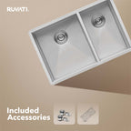 Ruvati Nesta — Tarja de Cocina en Acero Inoxidable — Acero Inoxidable — 1