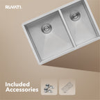 Ruvati Nesta — Tarja de Cocina en Acero Inoxidable — Acero Inoxidable — 2