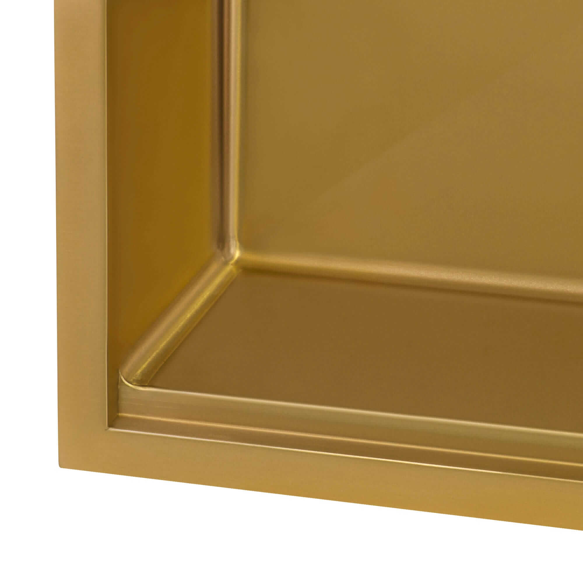 Ruvati Giana — Tarja de Bar / Prep de 15 x 20 pulg en Acero Inoxidable — Oro Mate — 4