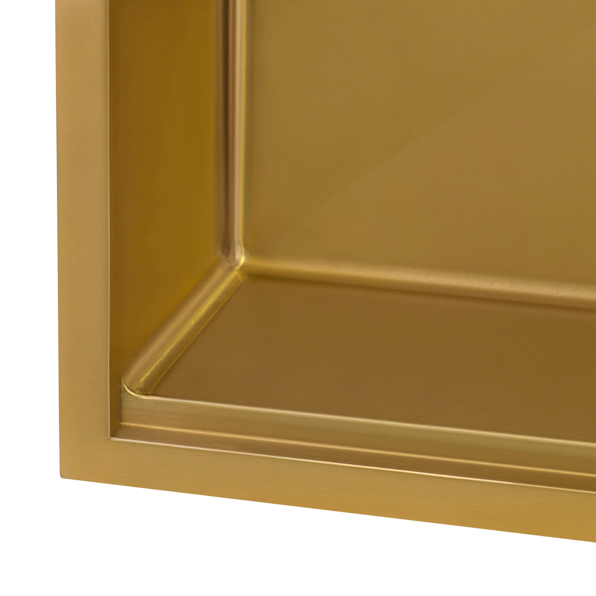 Ruvati Giana — Tarja de Bar / Prep en Acero Inoxidable — Oro Mate — 4