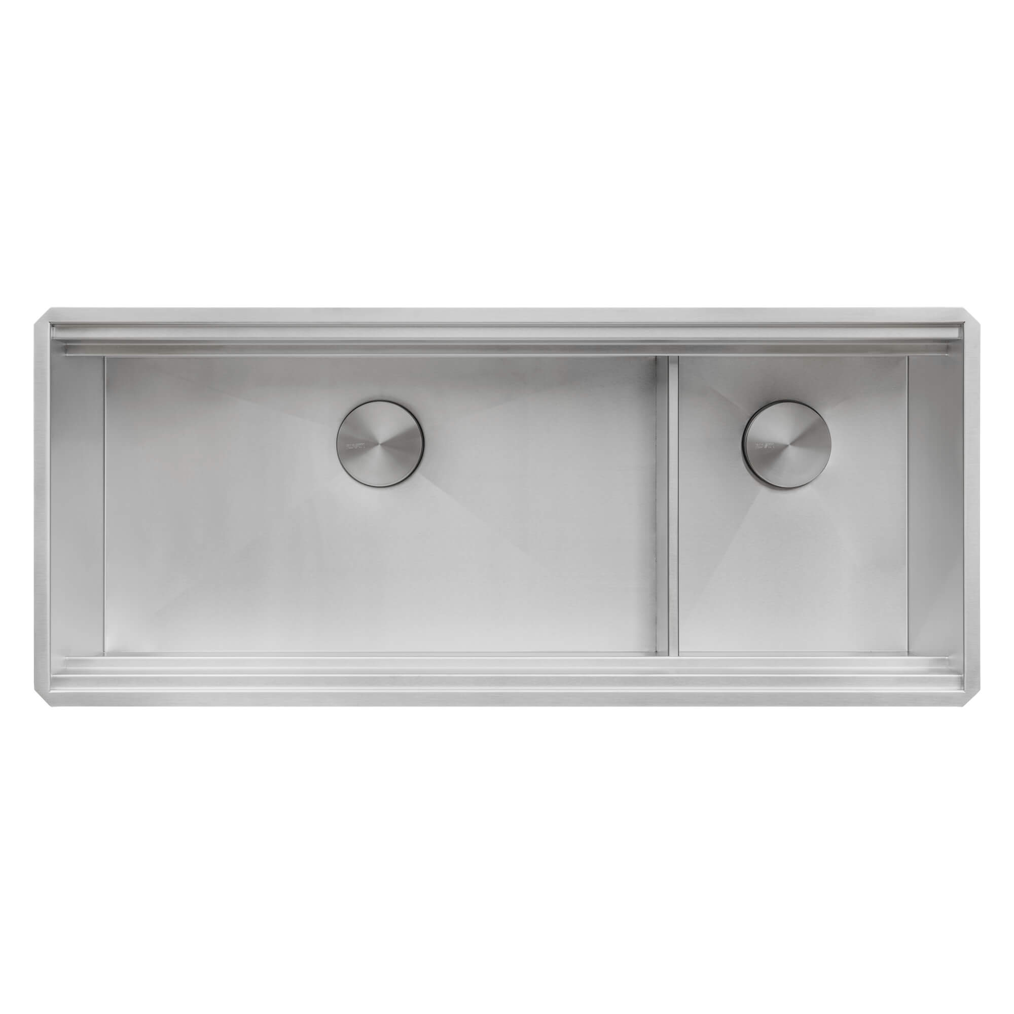 Ruvati Dual-Tier — Tarja Workstation de Cocina en Acero Inoxidable — Acero Inoxidable — 3