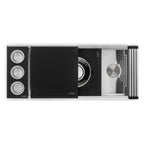 Ruvati Dual-Tier Nova — Tarja Workstation de Cocina en Acero Inoxidable — Acero Inoxidable — 3
