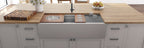 Ruvati Dual-Tier — Tarja Farmhouse de Cocina en Acero Inoxidable — Acero Inoxidable — 3