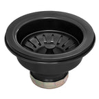 Ruvati Terraza — Tarja Farmhouse de Cocina en Acero Inoxidable — Negro Gunmetal — 4