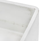 Ruvati Fiamma — Tarja Farmhouse de Cocina de 33 x 20 pulg en Fireclay — Blanco Envejecido — 3