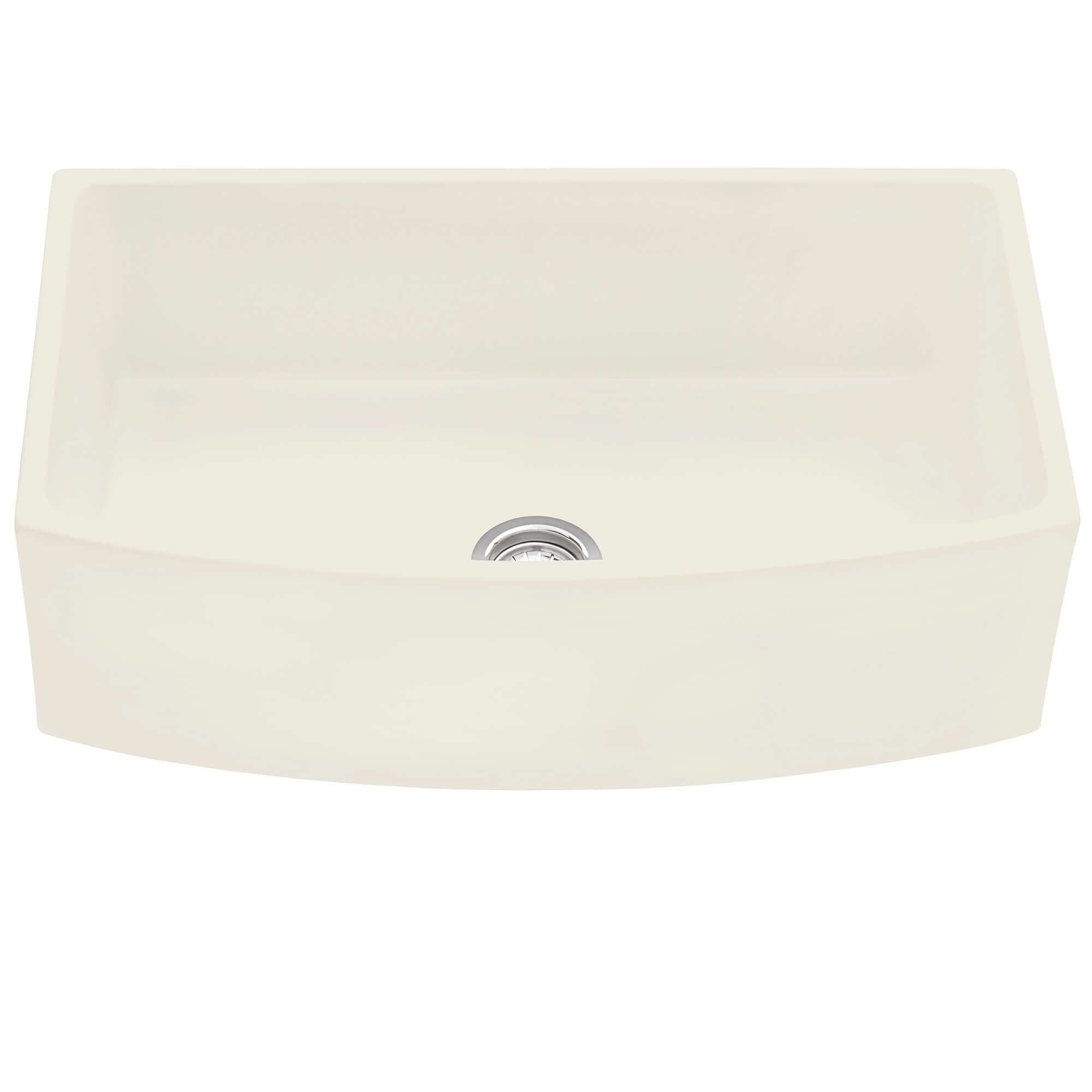 Ruvati Fiamma — Tarja Farmhouse de Cocina en Fireclay — Blanco — 1