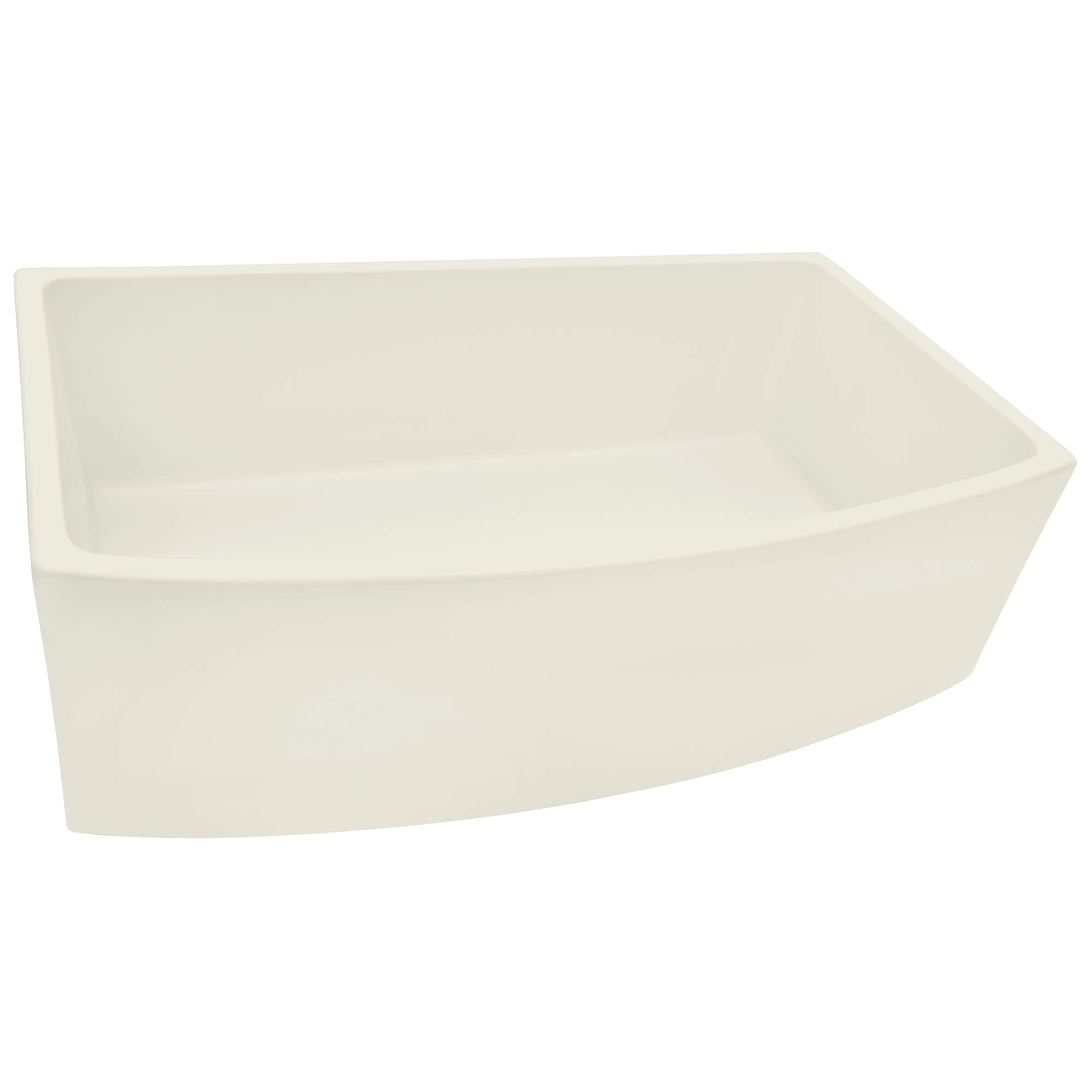 Ruvati Fiamma — Tarja Farmhouse de Cocina en Fireclay — Blanco — 2