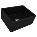 Ruvati Fiamma — Tarja Farmhouse de Cocina en Fireclay — Arcilla
