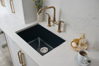 Ruvati Fiamma — Tarja de Cocina en Fireclay — Negro — 4