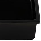Ruvati Fiamma — Tarja de Cocina en Fireclay — Negro — 3