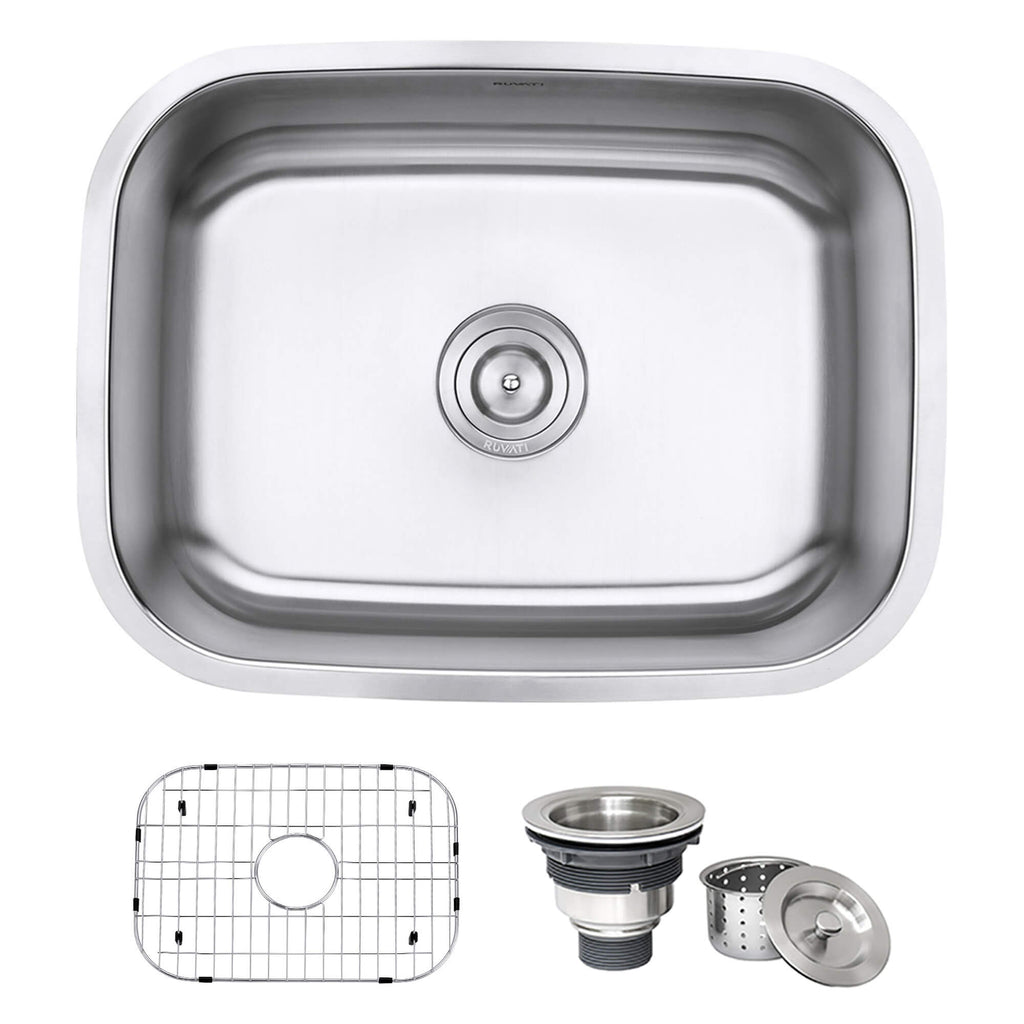 Ruvati Parmi — Tarja de Cocina en Acero Inoxidable — Acero Inoxidable — 1