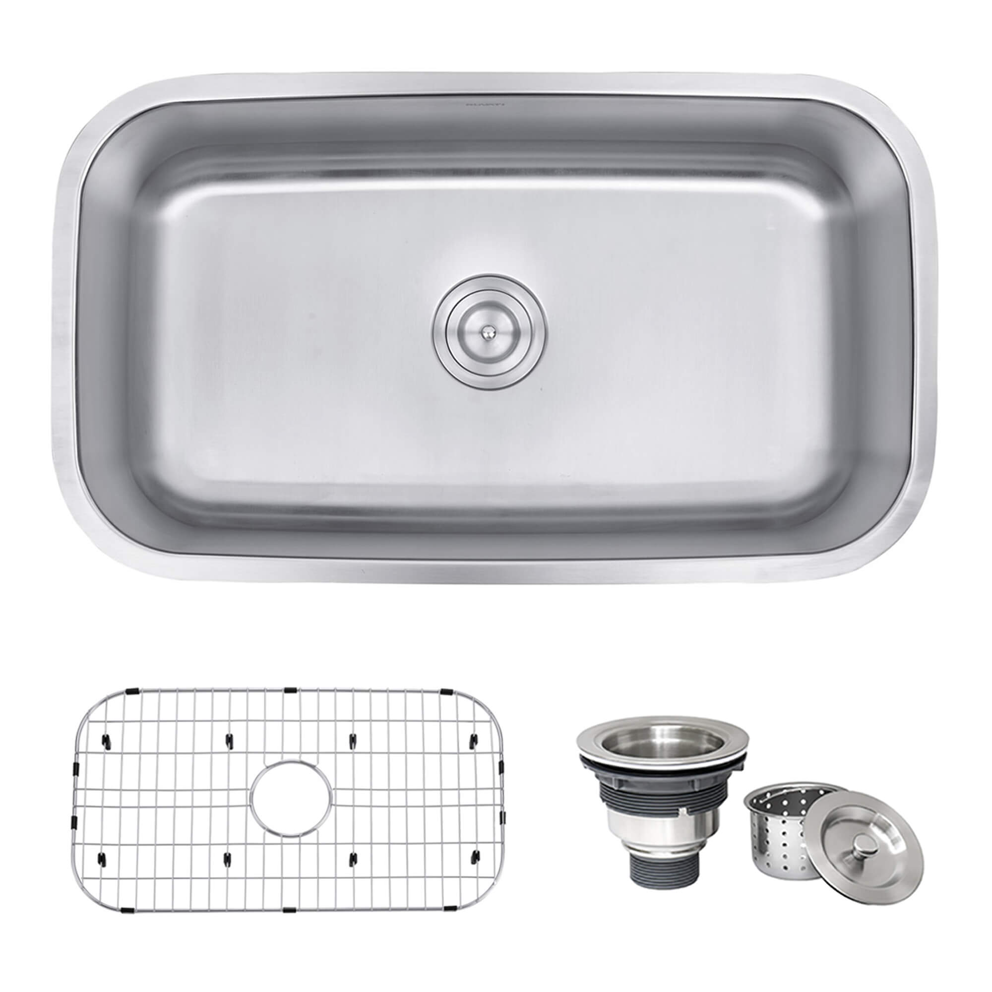 Ruvati Parmi — Tarja de Cocina en Acero Inoxidable — Acero Inoxidable — 2