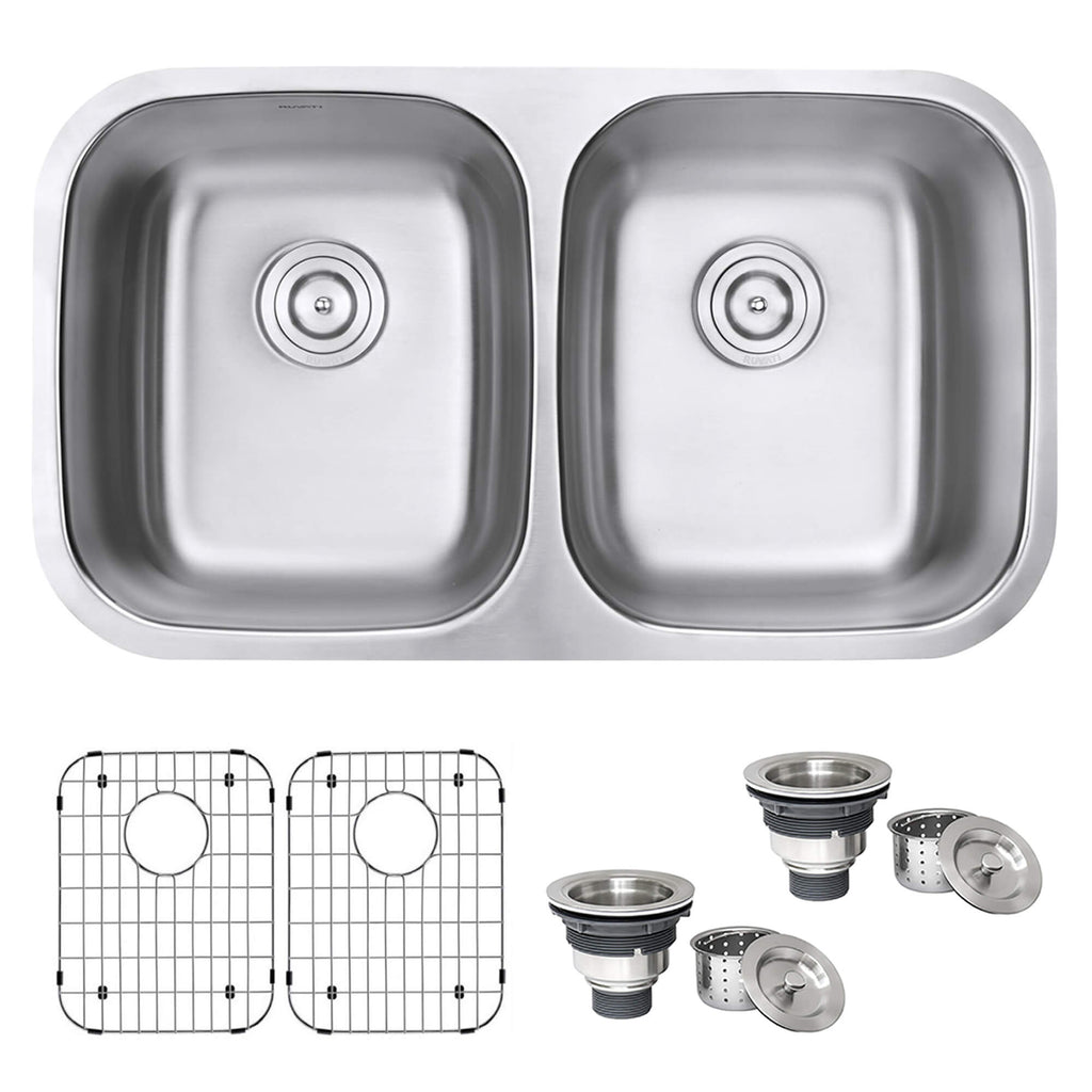 Ruvati Parmi — Tarja de Cocina en Acero Inoxidable — Acero Inoxidable — 2
