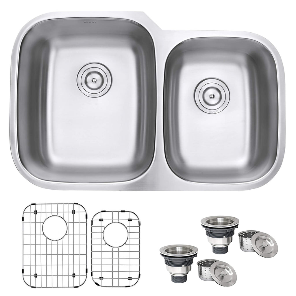 Ruvati Parmi — Tarja de Cocina en Acero Inoxidable — Acero Inoxidable — 1