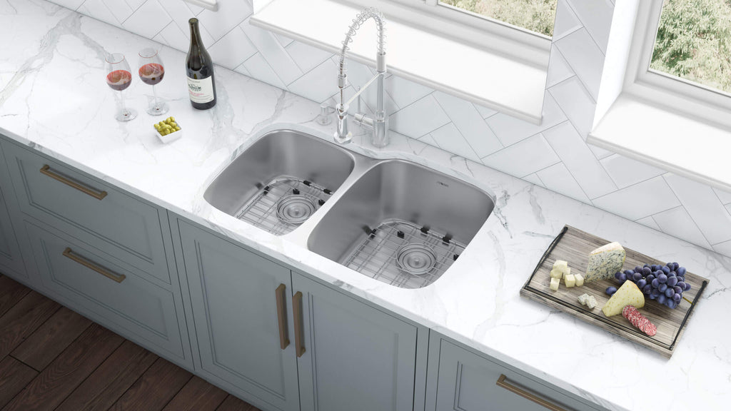 Ruvati Parmi — Tarja de Cocina en Acero Inoxidable — Acero Inoxidable — 1