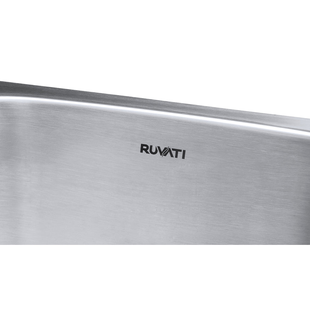 Ruvati Parmi — Tarja de Cocina en Acero Inoxidable — Acero Inoxidable — 4