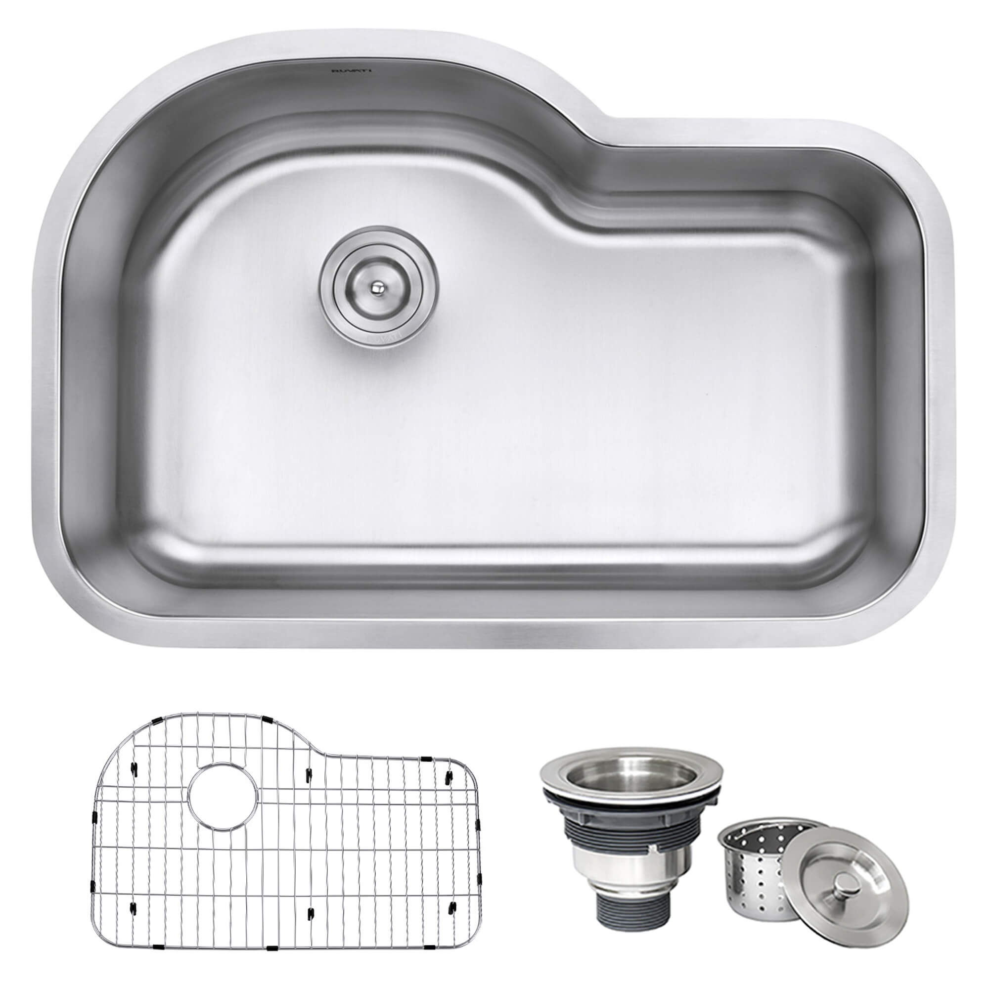 Ruvati Parmi — Tarja de Cocina en Acero Inoxidable — Acero Inoxidable — 1