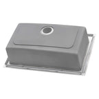 Ruvati Modena — Tarja de Cocina de 33 x 22 pulg en Acero Inoxidable — Acero Inoxidable — 3