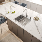 Ruvati Modena — Tarja de Bar / Prep en Acero Inoxidable — Acero Inoxidable — 1