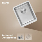 Ruvati Modena — Tarja de Bar / Prep en Acero Inoxidable — Acero Inoxidable — 2