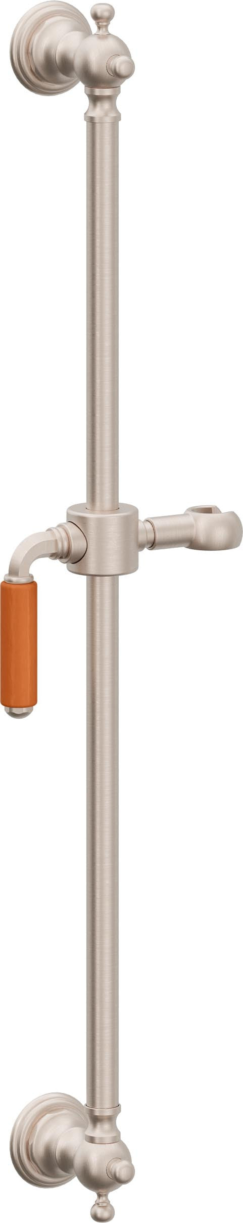 California Faucets Del Mar™ Slide Bars and Hand Shower Accessories