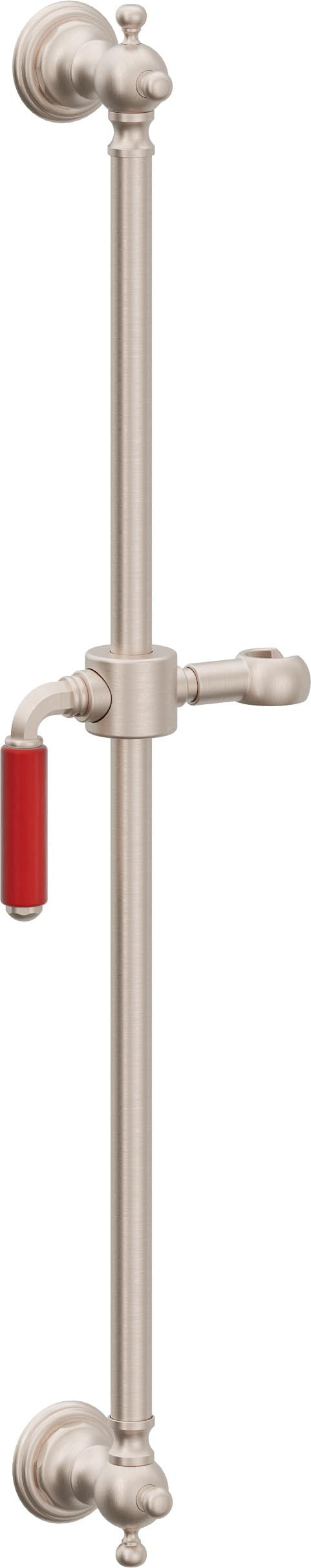 California Faucets Del Mar™ Slide Bars and Hand Shower Accessories