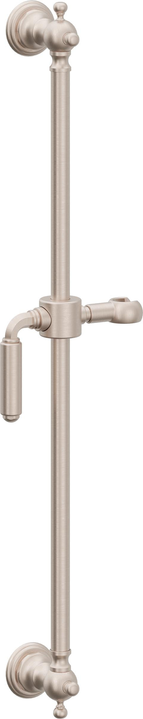 California Faucets Del Mar™ Slide Bars and Hand Shower Accessories