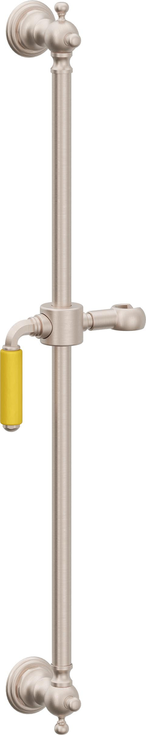 California Faucets Del Mar™ Slide Bars and Hand Shower Accessories