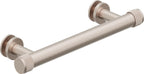 California Faucets Steampunk Bay Toallero / Manija para Puerta de Regadera - Acuñado - Satin Nickel