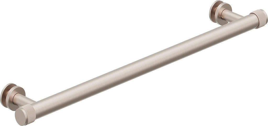 California Faucets Steampunk Bay Toallero / Manija para Puerta de Regadera - Acuñado - Satin Nickel