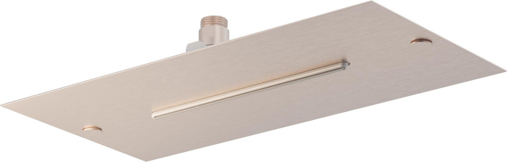 California Faucets Rainscape™ Regadera Empotrada de 14" x 7"