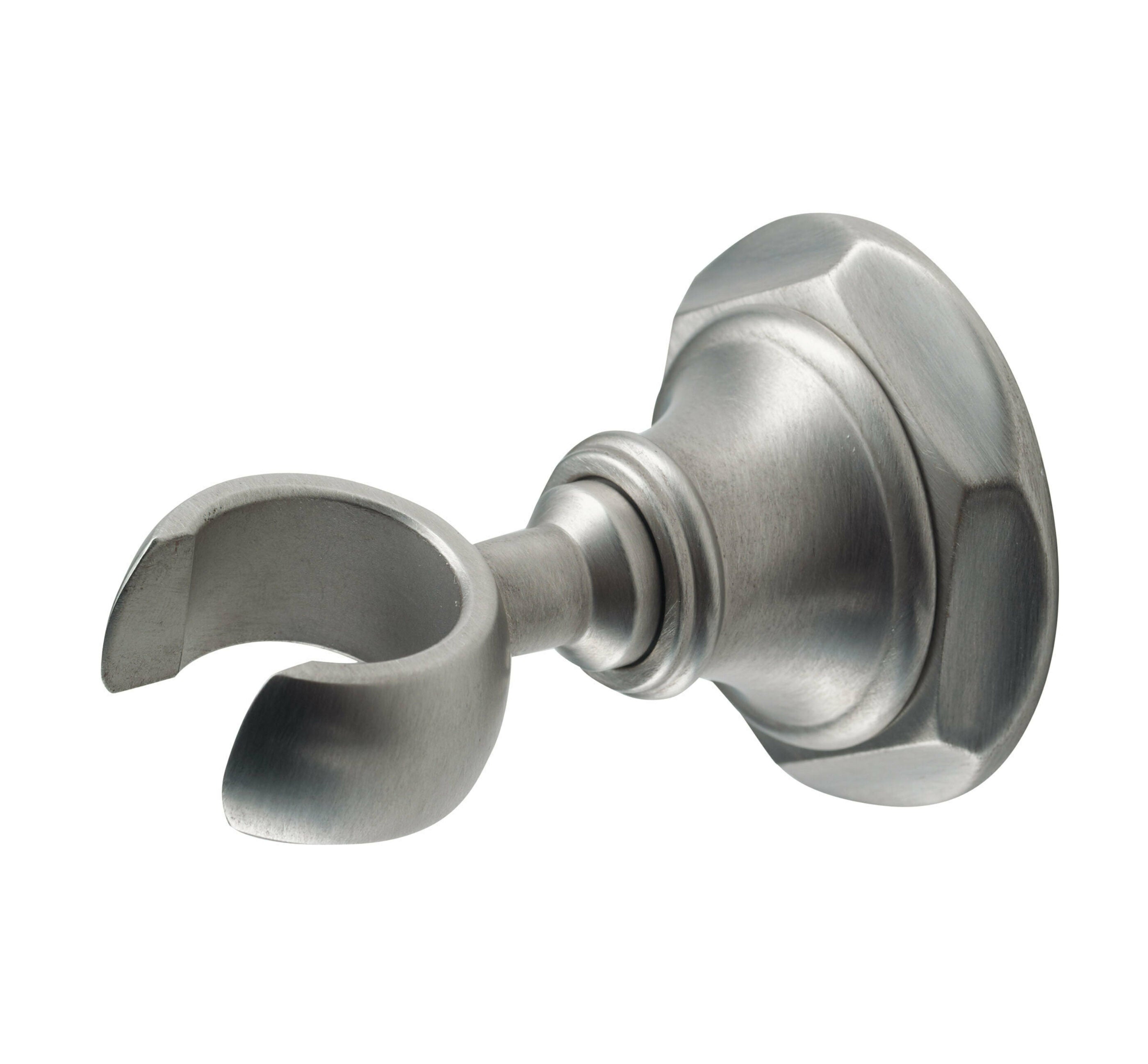 California Faucets Soporte de Pared para Regadera de Mano — Monterey (SH-20-47) — Acabado Níquel Satinado