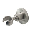 California Faucets Soporte de Pared para Regadera de Mano — Tiburón (SH-20-65) — Acabado Níquel Satinado