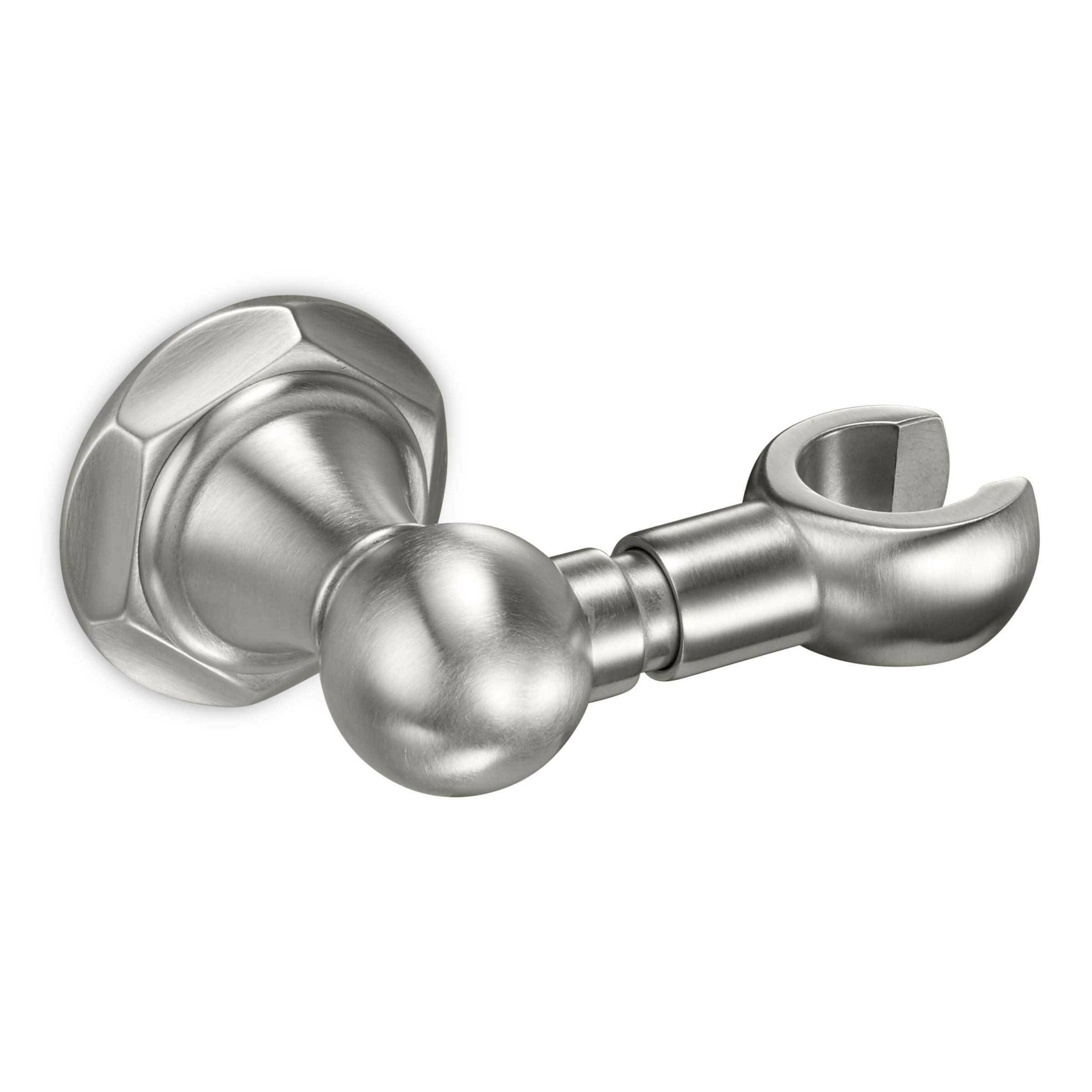 California Faucets Soporte Giratorio de Pared para Regadera de Mano — Monterey (SH-20S-47) — Acabado Níquel Satinado