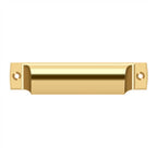 Deltana Jaladera Tipo Concha Rectangular 4"