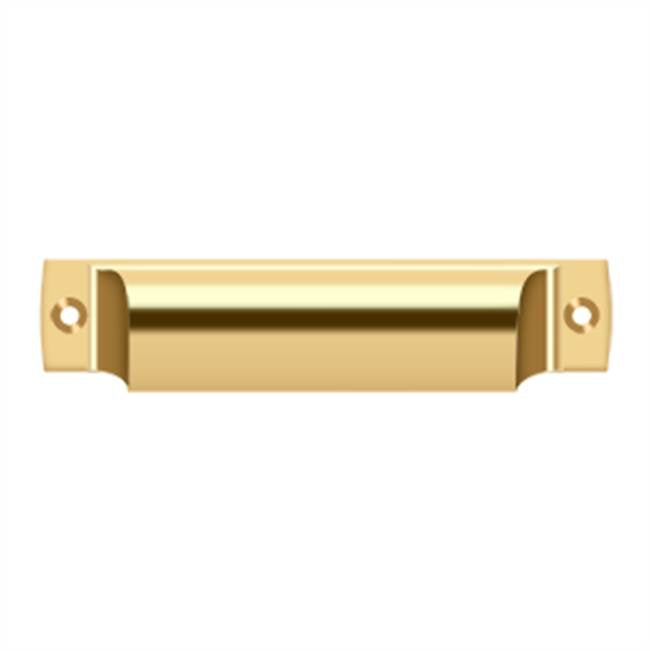 Deltana Jaladera Tipo Concha Rectangular 4"